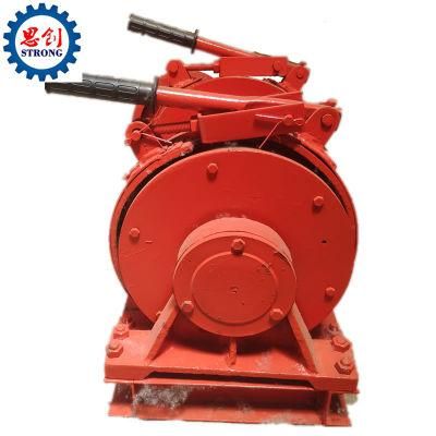 1 Ton 2tons 3 Tons Electric/ Diesel Engine Powered Winch with Wire Rope