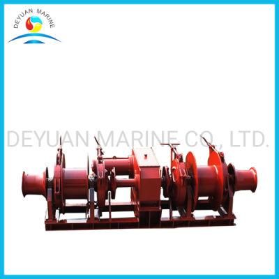 Marine Hydraulic Driven Double Gypsies Combined Windlass