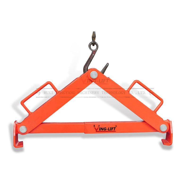 Load Capacity 500kg Forklift Drum Grabber, 55 Gallon Drum Lifting Equipment