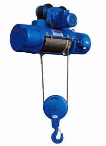 2 Ton 18 Meters CD1 Wire Rope Hoist with Single Speed