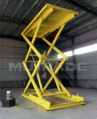 Vehicle Parking Lift 2t 3t 4t Scissor Car Garage Lift