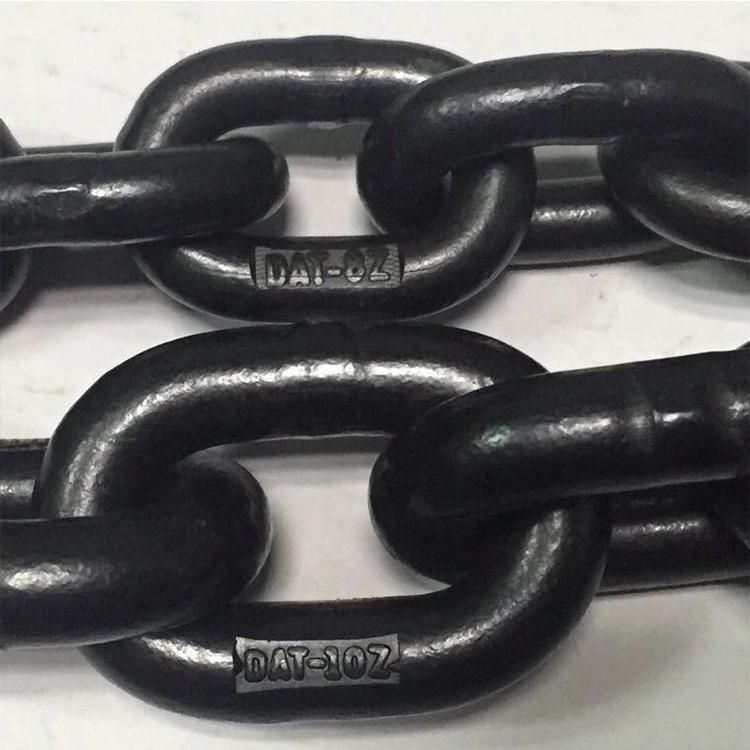 China Heat Treatment Marine Boat Anchor Link Chain with Hook