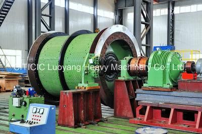 Single Rope Double Cylinder Winding Mine Hoist