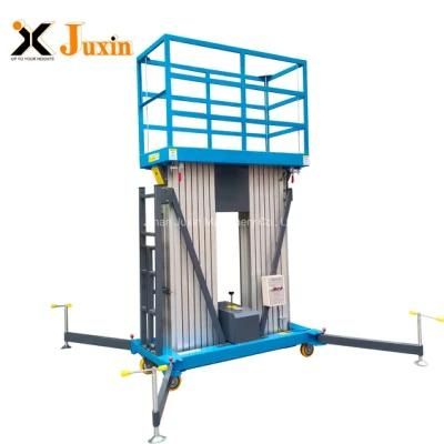 CE Approval Portable Aluminum Alloy Material Lift Manual Lifting Platform