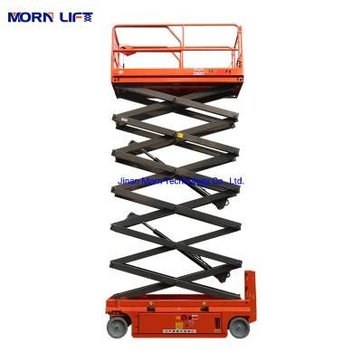 China 6m 8m 10m 12m 14m Electric Hydraulic Self Propelled Mobile Aerial Work Manlift Lift