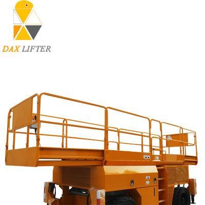 High-Quality Stable Structure Useful Hydraulic Scissor Lift with Diesel Engine