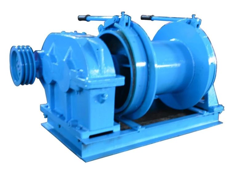 Hand Brake Clutch Lifting Equipment for Mine Construction with Electric Motor