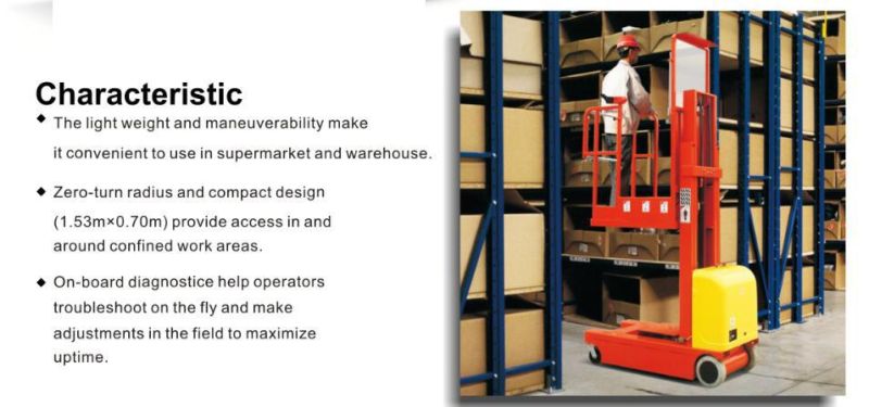 Full Stock Order Picker Lift Electric