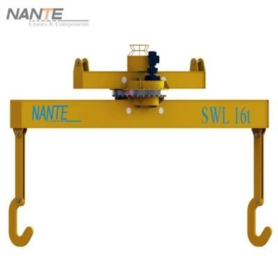 360 Degree 16t Automatic Crane Rotational Spreader for Paper Mill