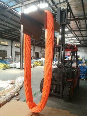 Heavy Duty Polyester Round Sling 100 Ton for Lifting