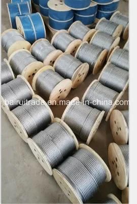 Galvanized Steel Wire Rope Wire Cable for Export