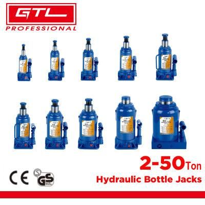 2-50ton Heavy Duty Hydraulic Bottle Car Jack Lifting Stand Thick Metal Car Jack Universal Hydraulic Vertical Bottle Jack (38010102)