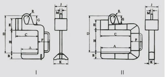 16 Ton Steel Coil C Hook Factory Steel Coil Lifting C Hook for Sale