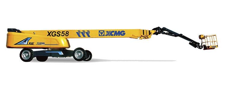 XCMG Official Aerial Work Lift Platform Xgs58 New 58m Mobile Electric Hydraulic Lift Work Platform with CE