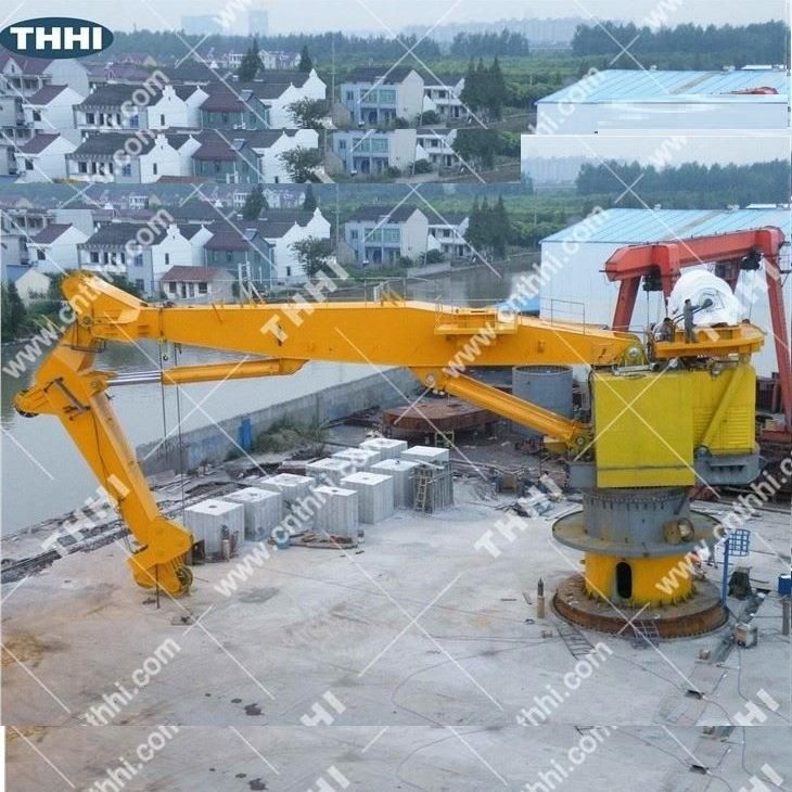 4t30m Marine Telescopic Boom Crane