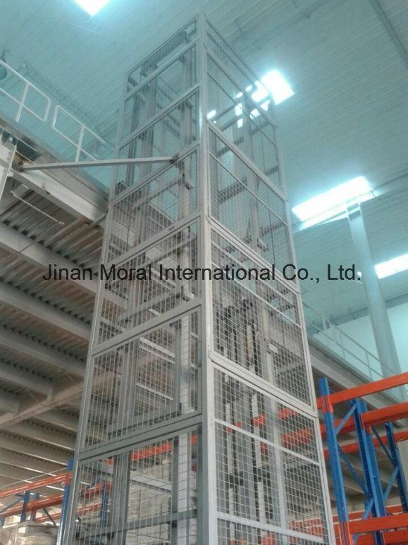 1T 2T 3T Hydraulic Small Goods Elevator