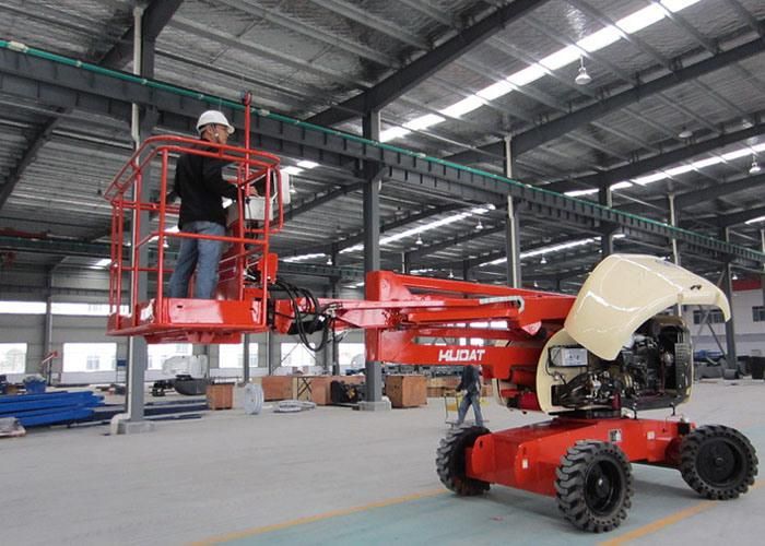38m Self-Propelled Articulated Boom Lift Diesel Boom Lift