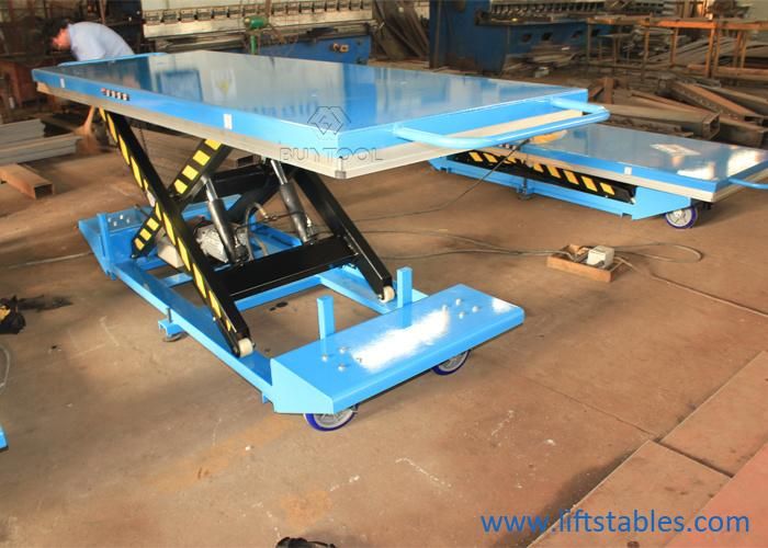 Stationary Electric Hydraulic Pump Lifting Table 1000kg-4000kg Capacity
