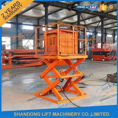 Factory Warehouse Electric Hydraulic Scissor Lifts