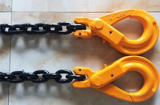 Grade 80 Lifting Safety Factor Three Legs Chain Slings