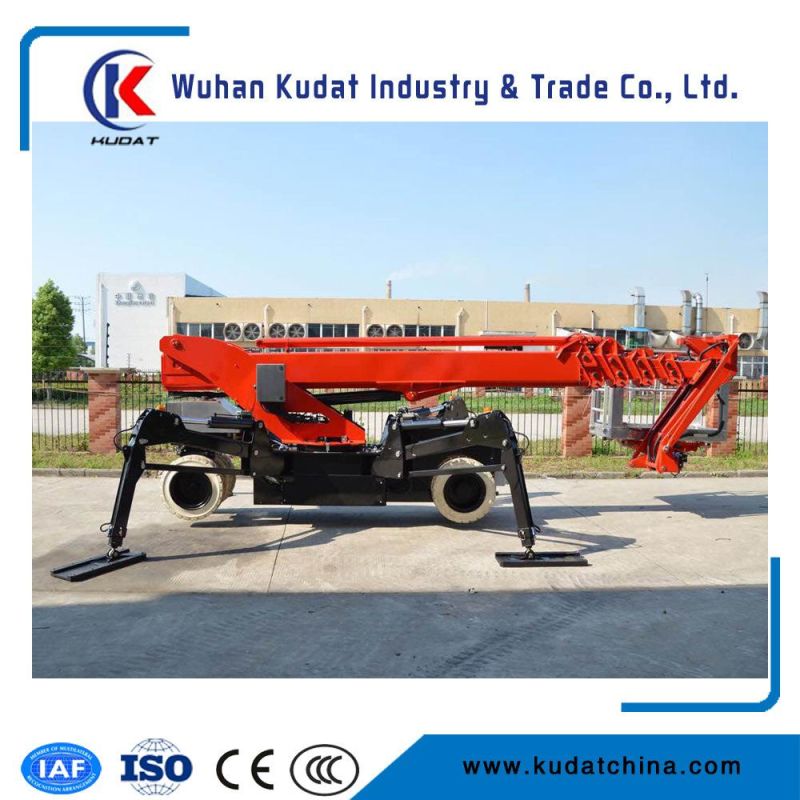 36m Hydraulic Spider Boom Lift with Diesel Engine