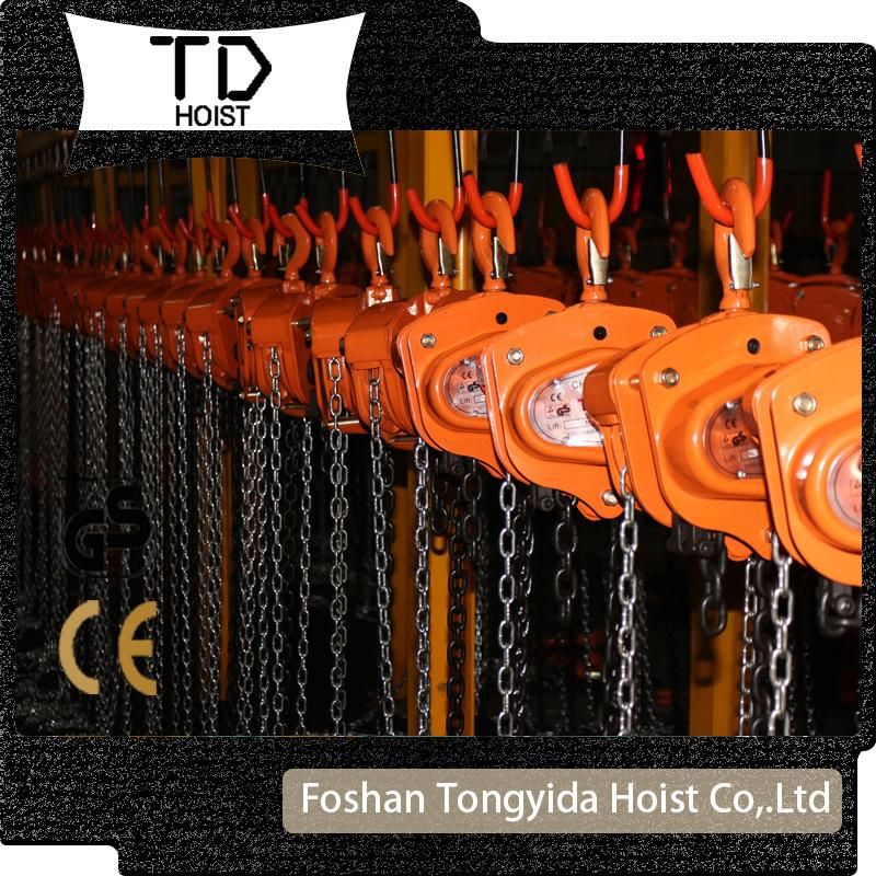 Vital Type of Chain Block with G80 Chain Lifting Block Hot Selling From 1ton to 20ton