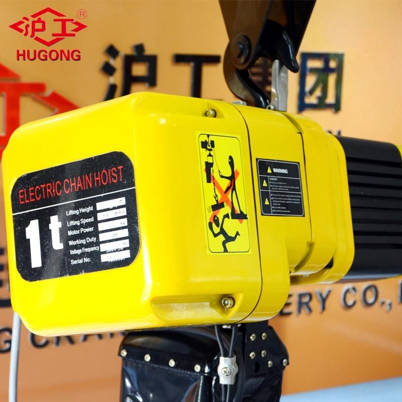 1 Ton Electric Chain Hoist 500kg Harga Hoist Crane