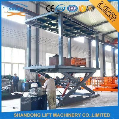 3t 3m Hydraulic Electric Car Scissor Lift Platform for Parking