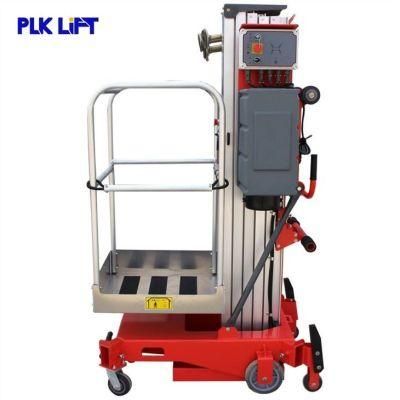 Electric Moving Aluminum Platform Man Lift Ladder