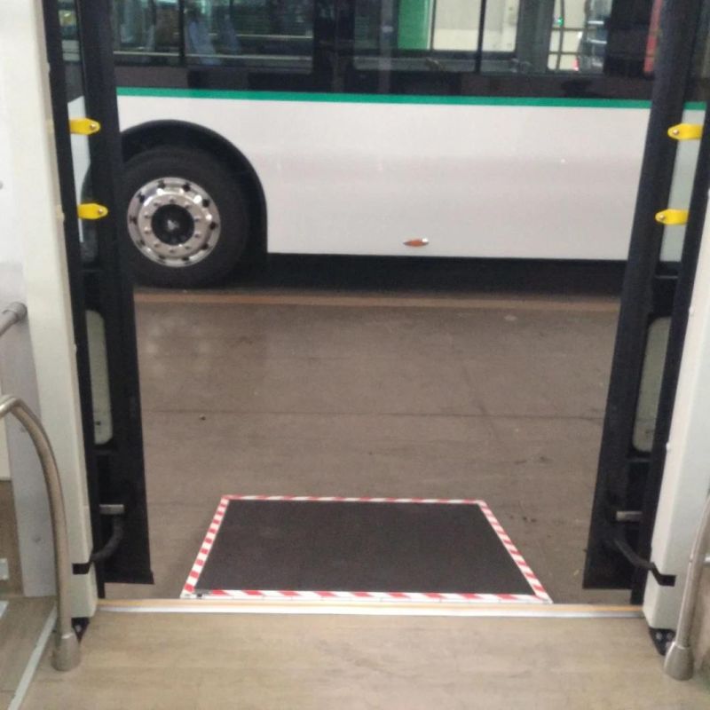 Disabled Electric Aluminum Wheelchair Ramp for Low Floor Bus with 350kg Loading (EWR)