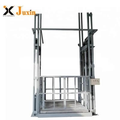 Guide Rail Type Hydraulic Cargo Freight Elevator China Lift Platform