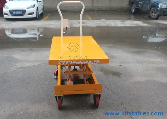 Oversized Deck Mobile Scissor Lift Tables