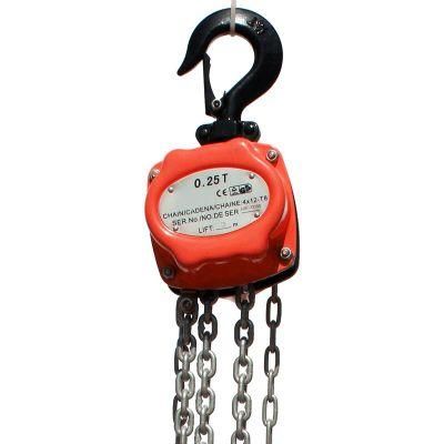 0.25t Manual Hoist Chain Block