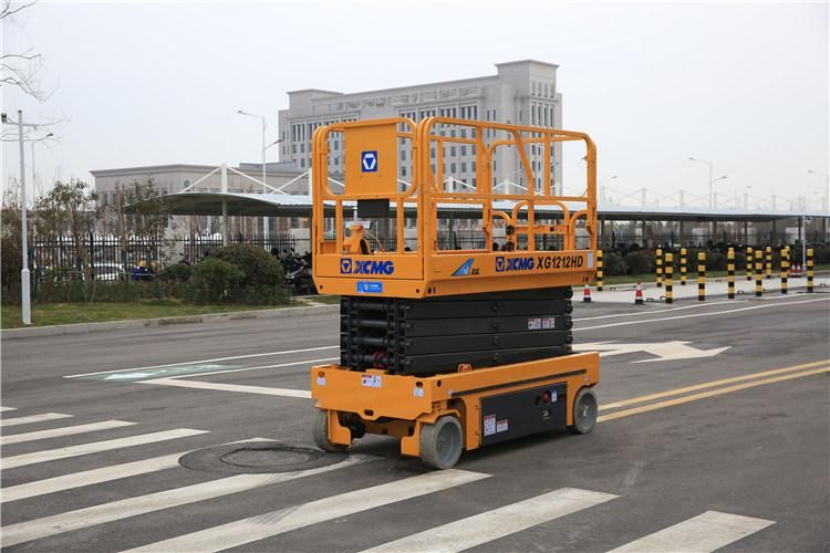 XCMG Hydraulic Electric Scissor Lifting Platform Table Mobile Lift