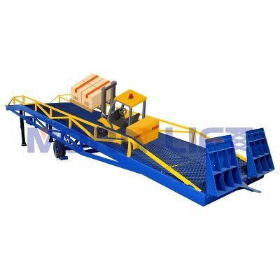 Good Service CE, ISO 6000kg Morn China Ramps Hydraulic Dock Loading Ramp
