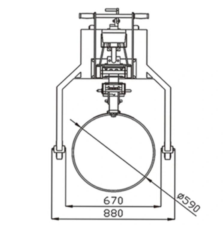 High Quality Loading Capacity 450kg and Lifting Hight 600mm Hydraulic Drum Carrier with Scale
