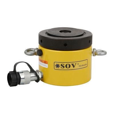 Low Height Single Acting Lock Nut Hydraulic Jacks