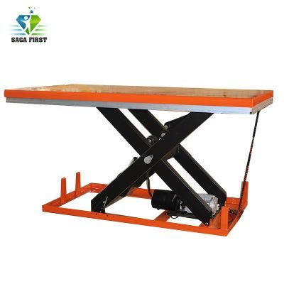 Low Table with Light Weight Stationary Scissor Lift Table