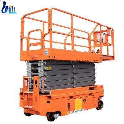 6-8m Rental Electric Self Driven Mobile Scissor Equipment Lift