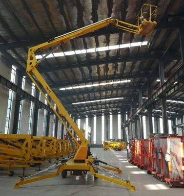 10m/12m/14m/16m Hydraulic Mobile Trailer Mounted Telescopic Boom Lift