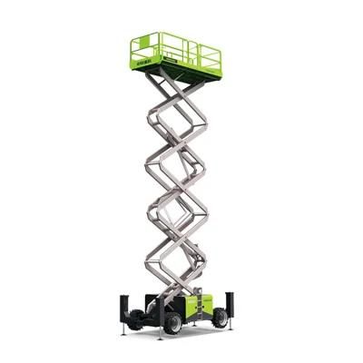 Aerial Work Platform Zoomlion 16m Rough Scissor Lifts