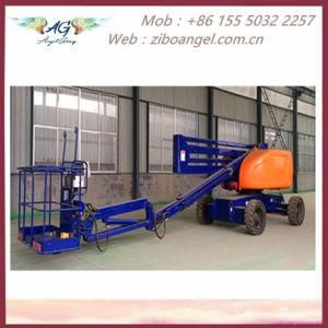 Self-Drive Articulating Lifting Platform Construction Equipment Working Platform