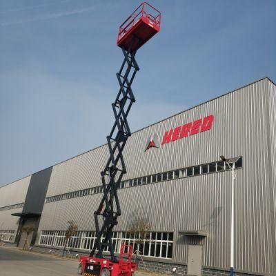 Industrial Scissor Lift Table/Scissor Lift Hydraulic Drive Motor