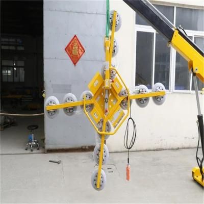 Electric Vacuum Glass Lifter 600 Kg Glass Material Handling Lifter Manual Glass Suction Cup Vacuum Lifter
