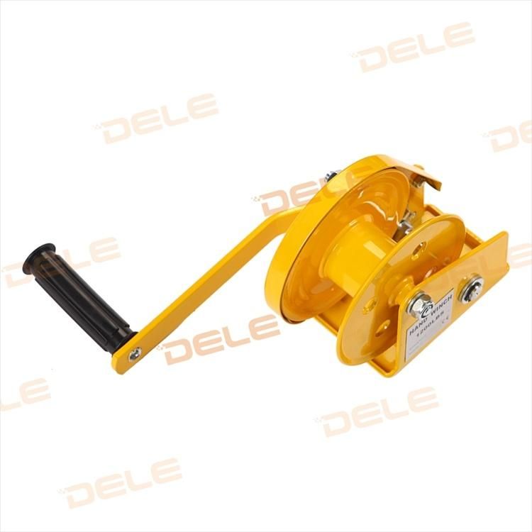 Hot Sale 1200lbs Manual Wire Rope Hand Winch
