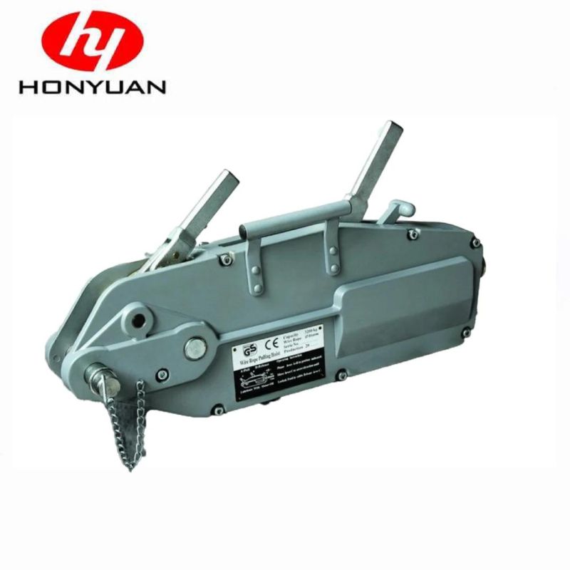 Portable Manual Hoist Multi-Purpose Wire Rope Pulling Hoist Cable Winch