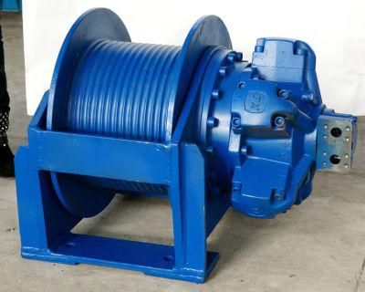 4 Layers 15 Ton 150kn Grooved Drum Hydraulic Winches