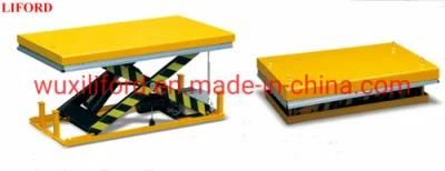 1t 2t 4t Hydraulic Electric Powered Stationary Scissor Lift Table