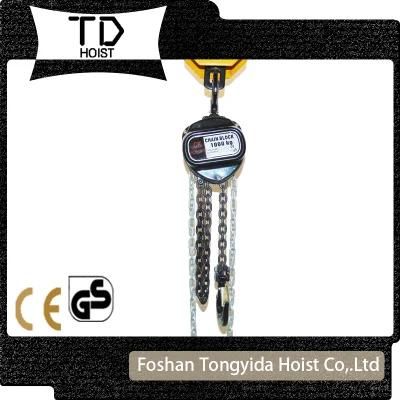 Best Selling 1 Ton 2ton 3ton Tojo Chain Block Type of Chain Hoist