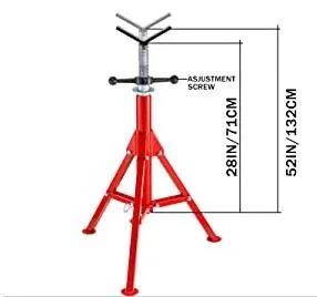 Adjustable Pipe Jack Stand for 12inch Pipe